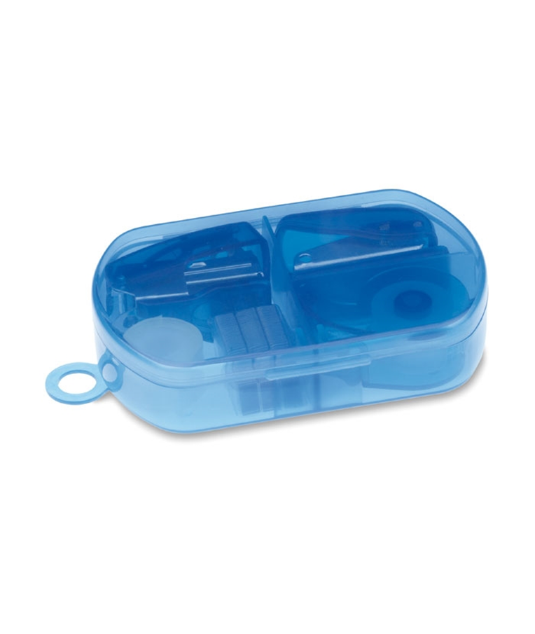 BUROBOX - SET PAPELERIA EN CAJA PLÁSTICO