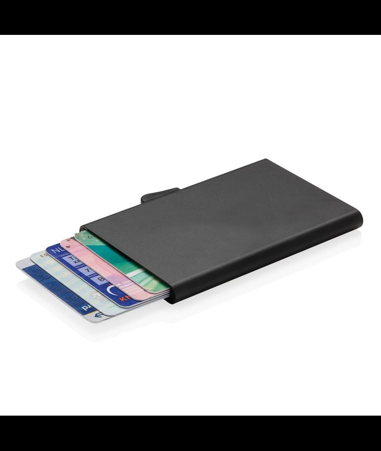 C-SECURE ALUMINUM RFID CARD HOLDER