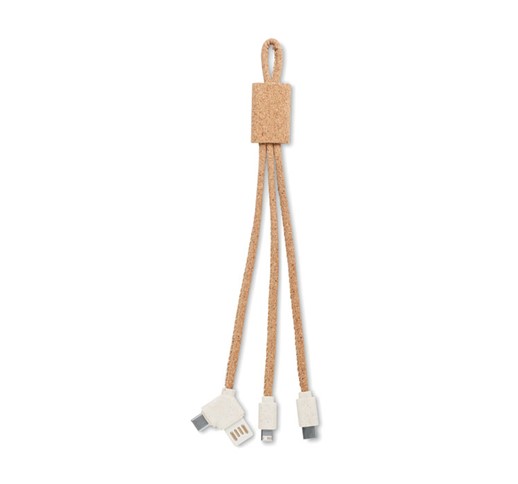 CABIE - 3IN1 LADEKABEL KORK