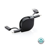 CABLE 6 EN 1 DE PLÁSTICO RECICLADO ESTÁNDAR RCS Y TPE