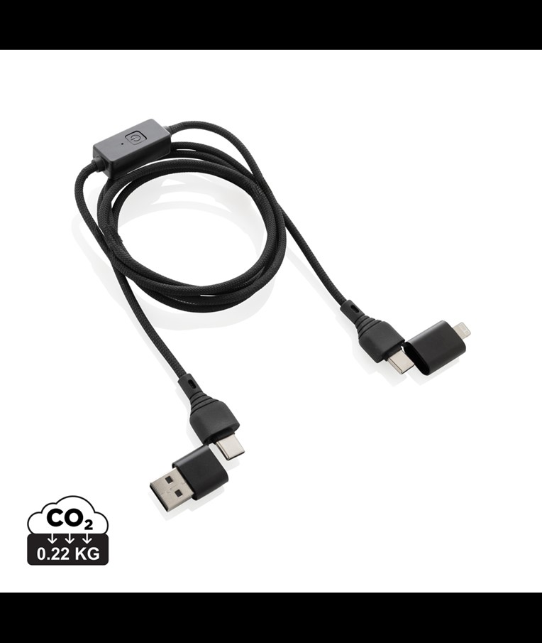 CABLE PROTECCIÓN PIRATERÍA RECICLADO 60W DATALOCK RCS