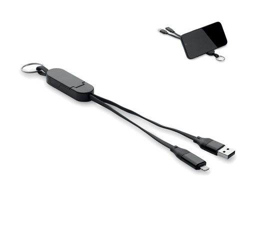 CABO - PORTE-CLÉS CÂBLE 60W EN ABS RECYCLÉ