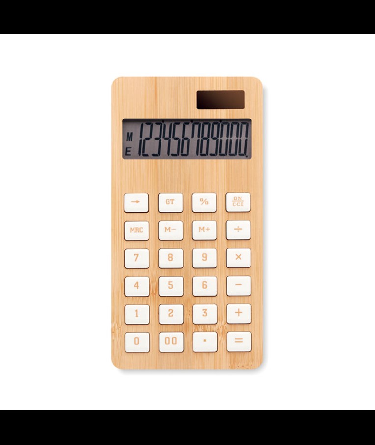 CALCUBIM - CALCULADORA BAMBÚ DE 12 DÍGITOS