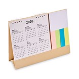 CALENDRIER DE BUREAU CALENDOO AVEC BLOC-NOTES