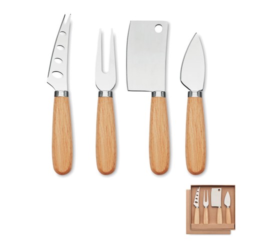 CAMEMBERT - 4ER-SET KÄSEMESSER