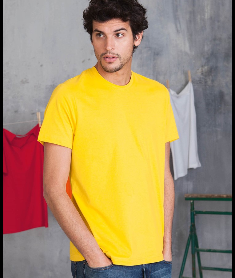 CAMISETA KARIBAN DE MANGA CORTA Y CUELLO REDONDO