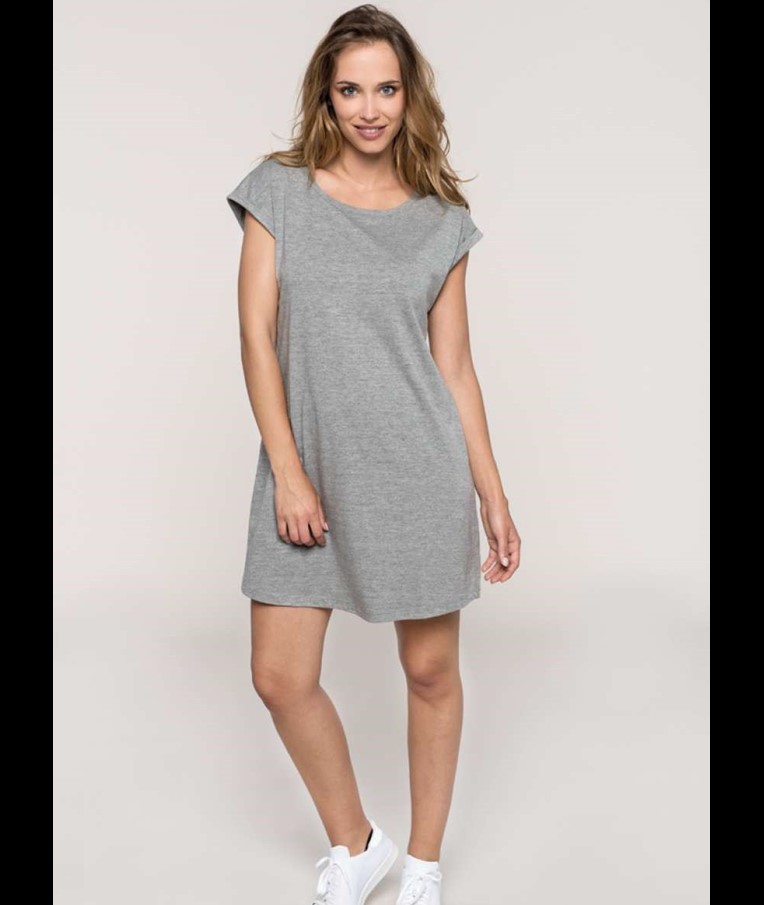 CAMISETA LARGA DE MUJER