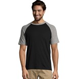 CAMISETA SOLS FUNKY MEN BICOLOR CON MANGAS RAGLÁN