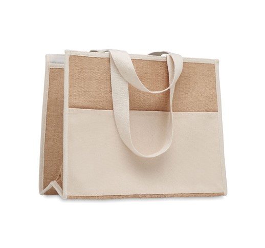 CAMPO DE GELI - BOLSA NEVERA CANVAS Y YUTE