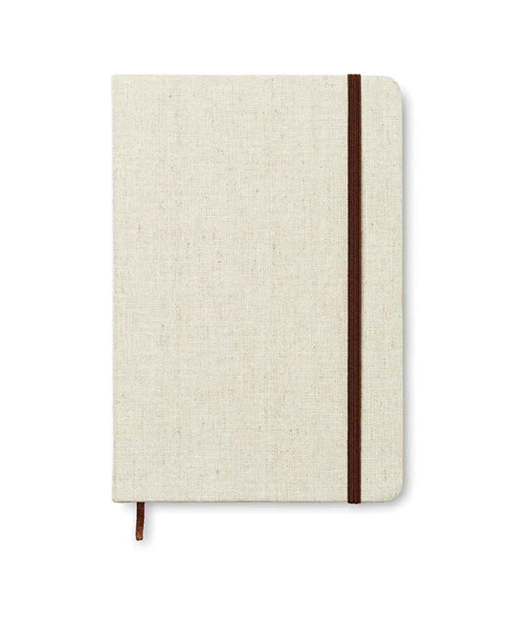 CANVAS - CUADERNO A5 CON TAPA DE CANVAS