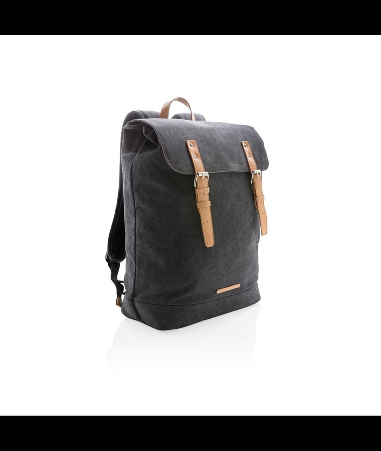 CANVAS LAPTOP BACKPACK PVC FREE