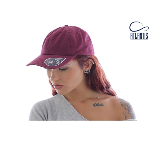 CAP WITH VISOR DAD HAT