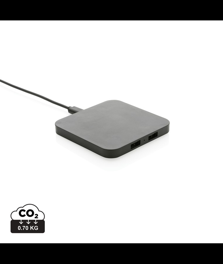 CARGADOR INALÁMBRICO 10W PLÁSTICO RECICLADO RCS