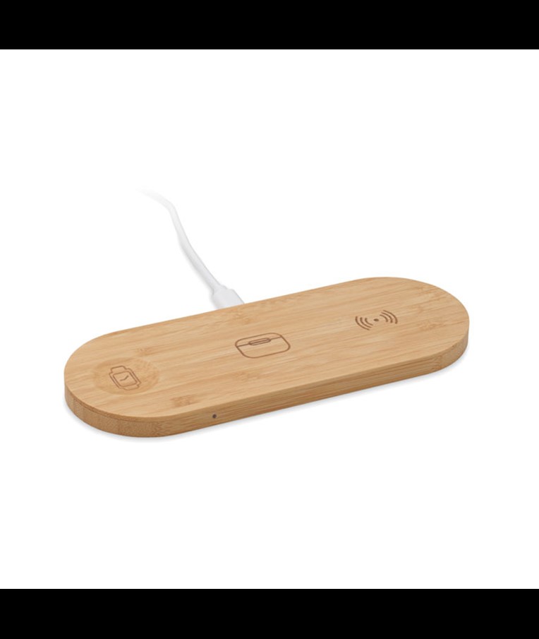 CARGADOR INALÁMBRICO 3 EN 1 RECPAD 15W