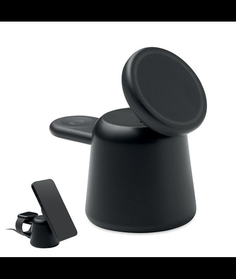 CARGADOR INALÁMBRICO 3 EN 1 SIMPA 15W