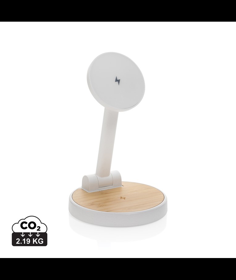 CARGADOR MAGNÉTICO 15W ONTARIO RCS RPLASTIC 2 EN 1