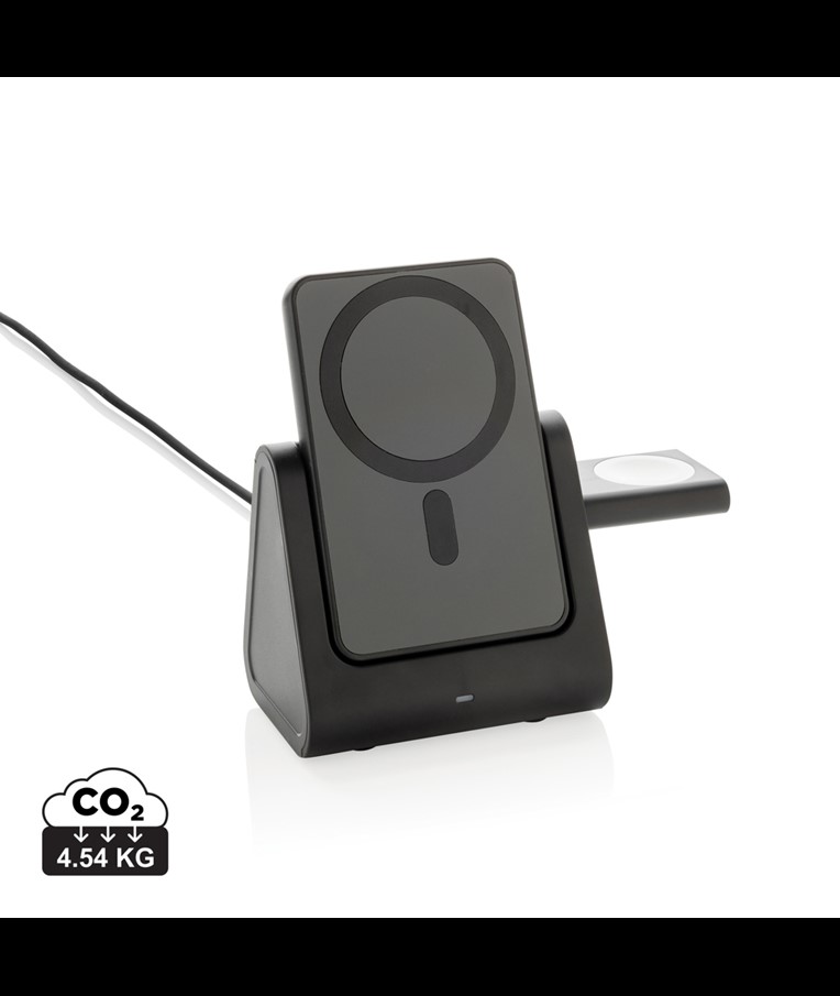 CARGADOR POWERBASE 3 EN 1 DE PLÁSTICO RECICLADO  RCS