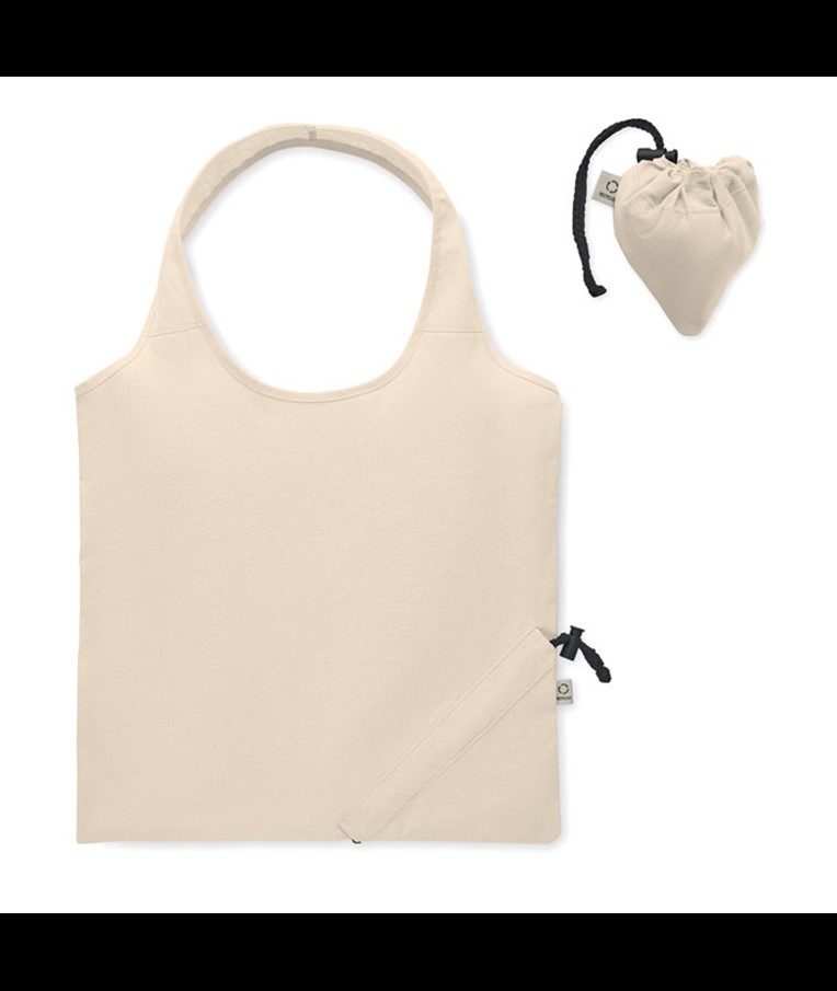 CARRIE - BOLSA DE COMPRA PLEGABLE 140 G/M²