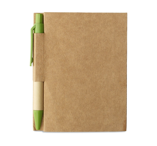 CARTOPAD - MEMO NOTE WITH RECYCLED PEN 