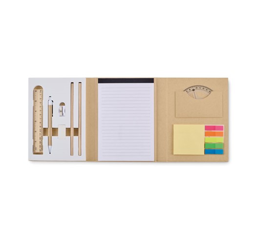 CENOTE - SET DE PAPELERÍA CON BLOC DE NOTAS