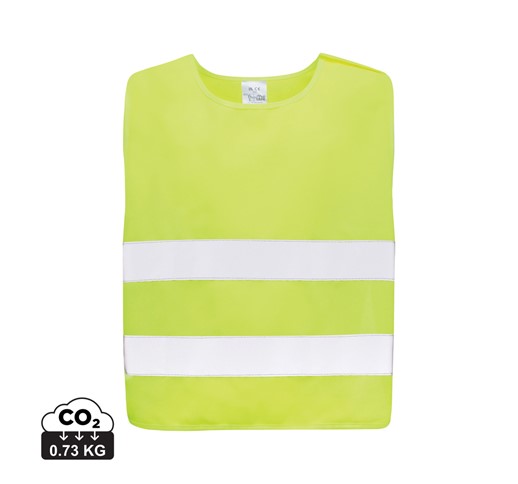 CHALECO SEGURIDAD PET RECICLADO GRS 7-12 AÑOS