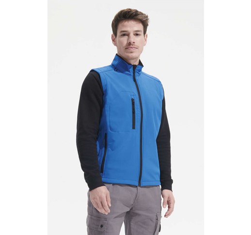 CHAQUETA SOFTSHELL SIN MANGAS SOLS RALLYE PARA HOMBRE