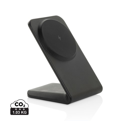 CHARGEUR MAGNÉTIQUE SANS FIL 15W VOLTPERCH RCS EN PLASTIQUE RECYCLÉ