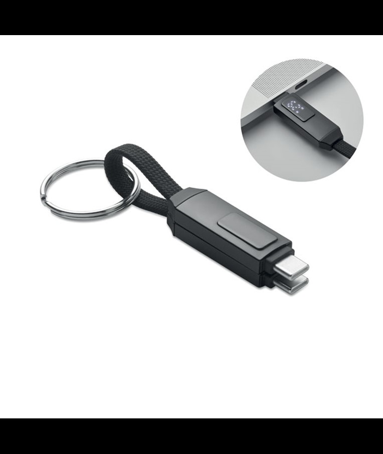 CHARGING CABLE KEYRING KEYSTO 60W