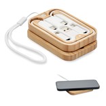 CHARGOO - CARGADOR INALÁMBRICO DE 15W EN BAMBÚ