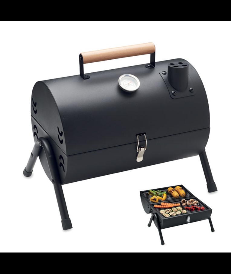 CHIMEY-BARBACOA PORTÁTIL CON CHIMENEA