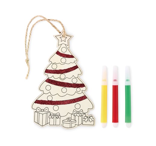 CHRISTMAS TREE ORNAMENT COLORTREE