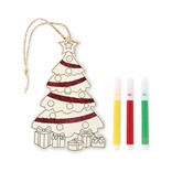 CHRISTMAS TREE ORNAMENT COLORTREE