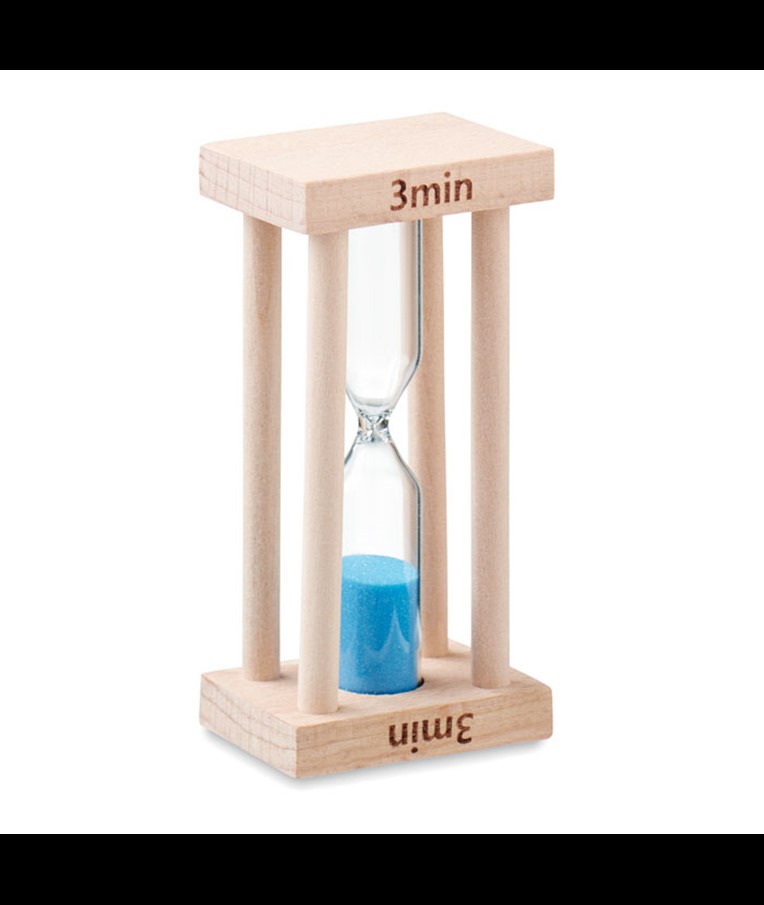 CI - WOODEN SAND TIMER 3 MINUTES