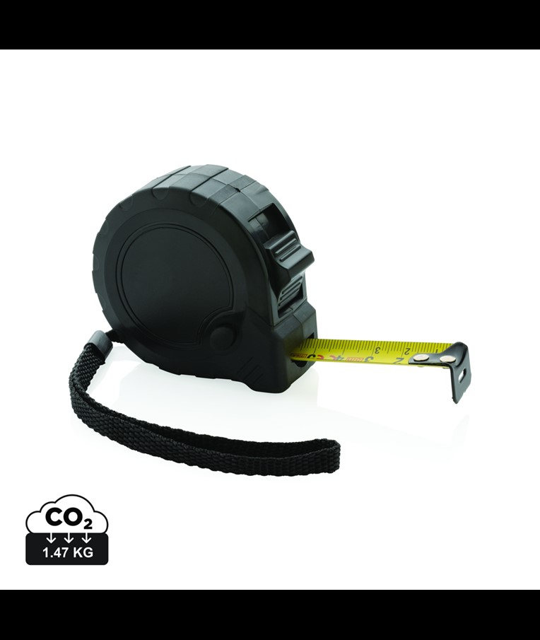 CINTA MÉTRICA 5M/19 MM CON BOTÓN STOP RCS