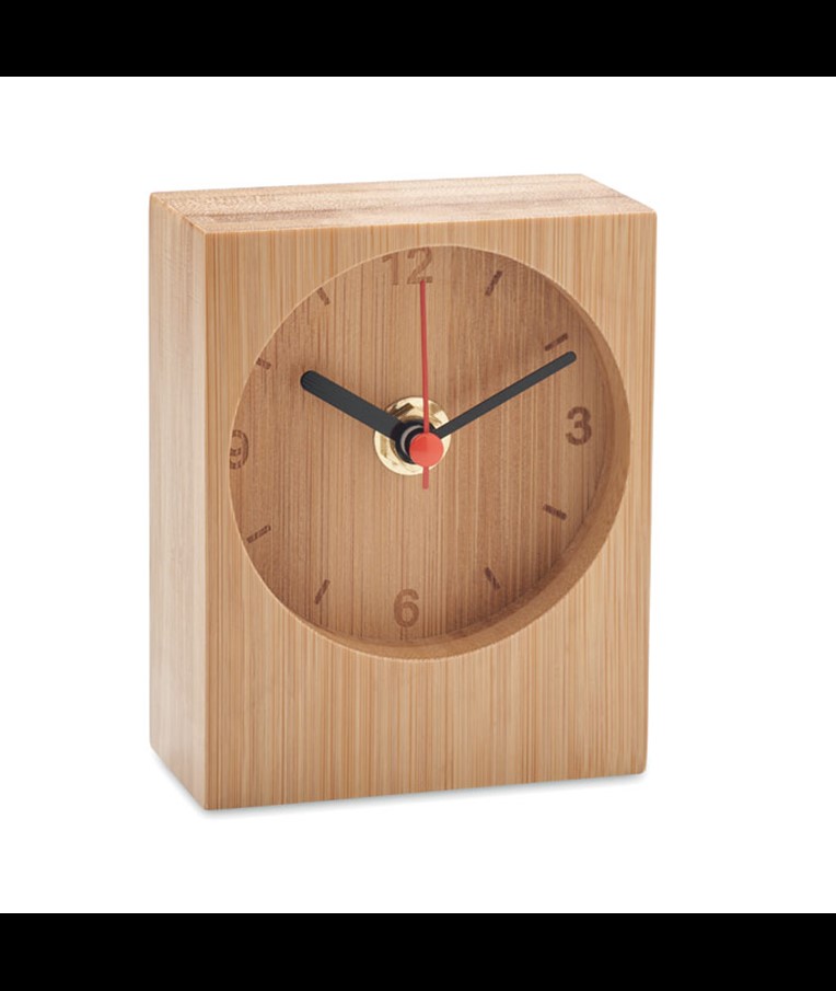 CLAMBU - BAMBOO TABLE CLOCK