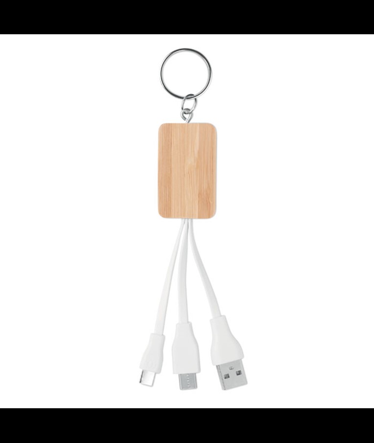 CLAUER - BAMBUSOV 3-U-1 KABEL