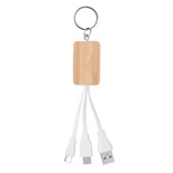 CLAUER - BAMBUSOV 3-U-1 KABEL