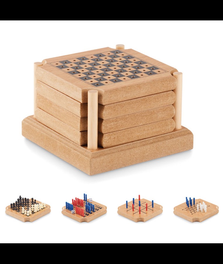 COASTGAME - SET DE 4 POSAVASOS