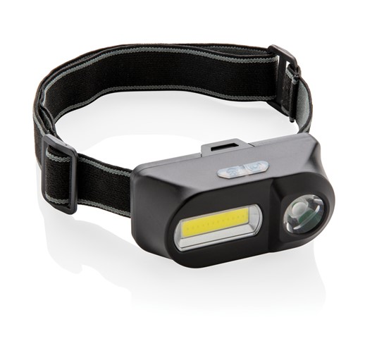 COB UND LED STIRNLAMPE