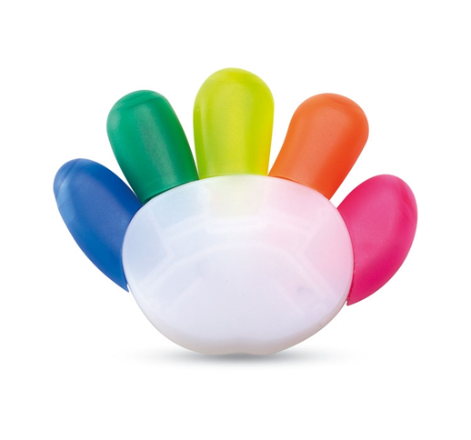 COLORE - 5 COLOUR HIGHLIGHTER 