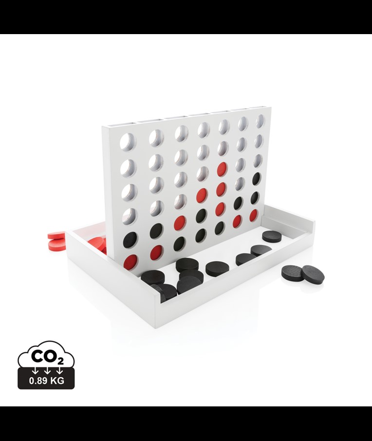 CONNECT FOUR WOODEN GAME