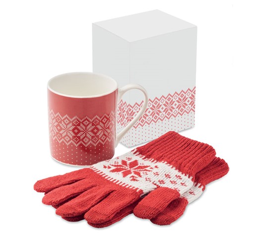 COPITO SET - WINTER GIFT MUG AND GLOVES SET