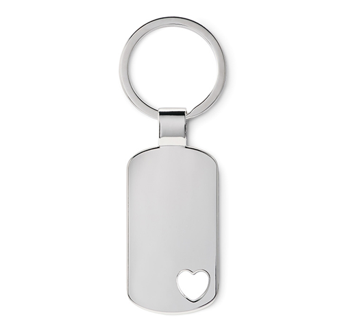 CORAZON - KEYRING WITH HEART DETAIL 