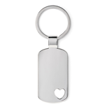 CORAZON - KEYRING WITH HEART DETAIL 