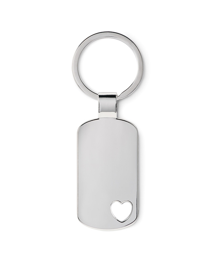 CORAZON - LLAVERO METÁLICO CON DETALLE