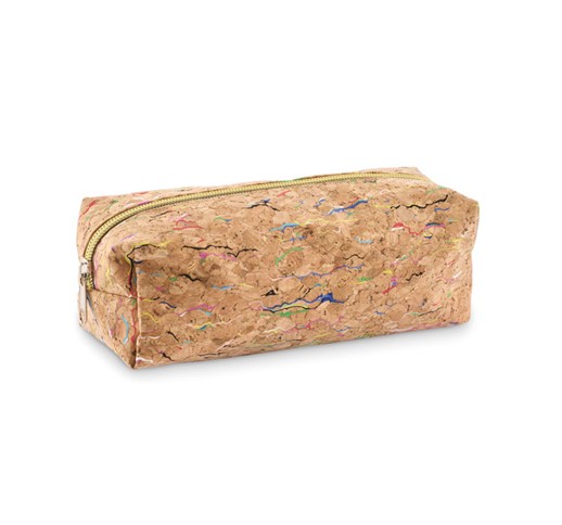 CORCHASO - COLOURED CORK PENCIL CASE
