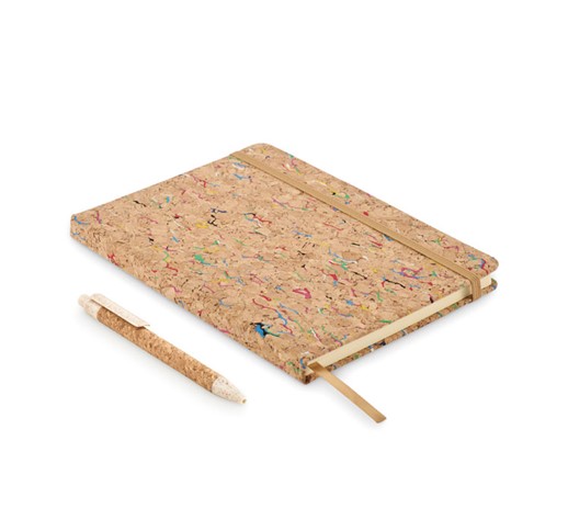 CORNOTA - LIBRETA A5 DE CORCHO EN COLOR