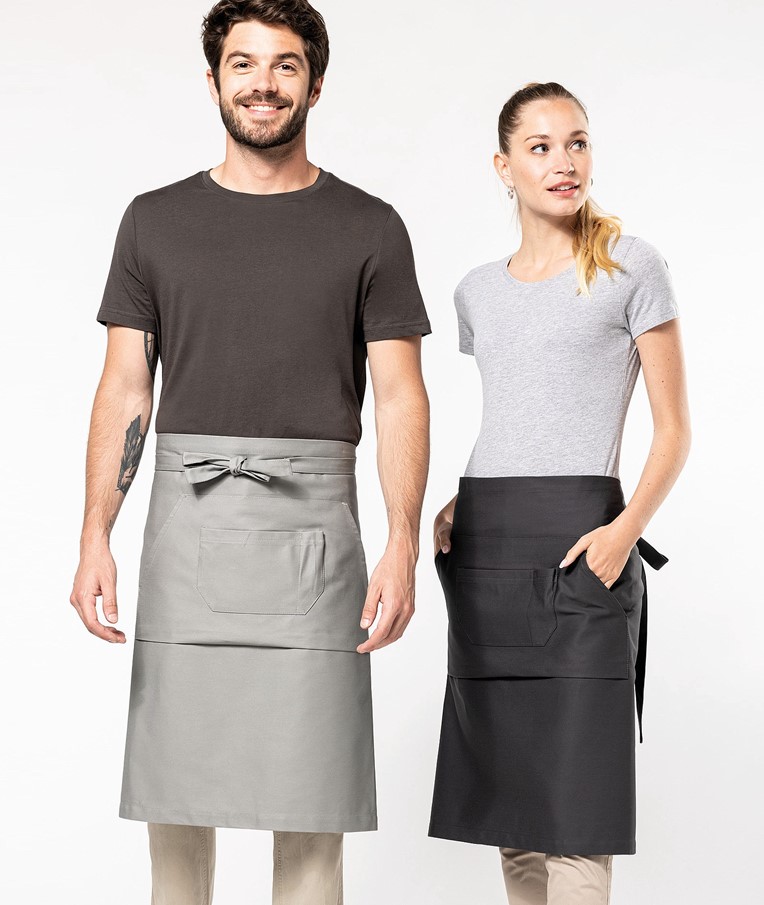 COTTON LONG APRON
