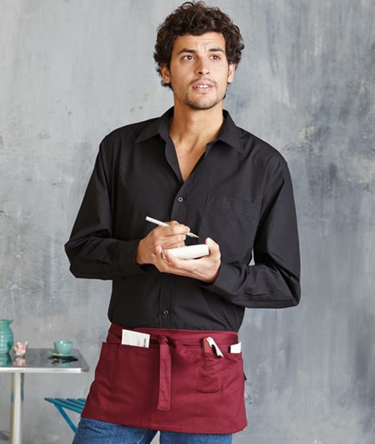 COTTON SHORT APRON