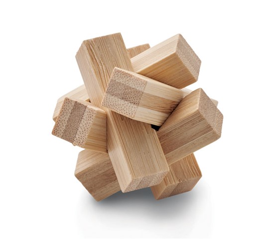 CUBENATS-BAMBOO BRAIN TEASER